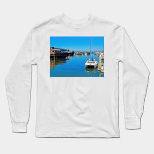 Old Monterey Wharf Long Sleeve T-Shirt